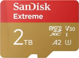 SanDisk Extreme PLUS Elite R190 2TB Kit, UHS-I U3, A2, Class 10