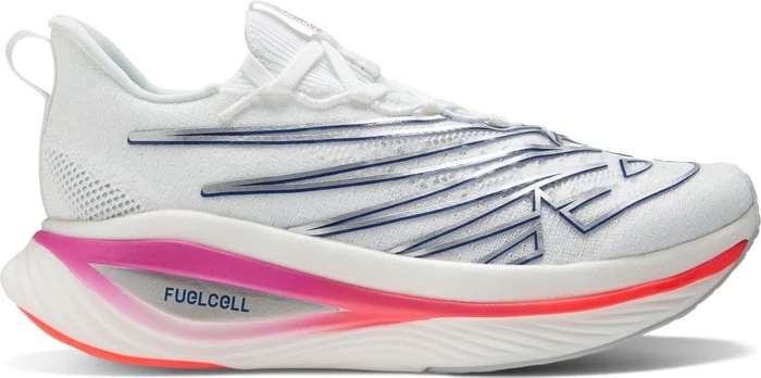 New Balance FuelCell SuperComp Elite v3 white/victory blue (Damen)