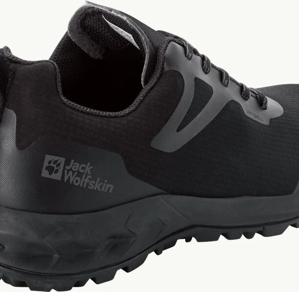 Jack Wolfskin Woodland Shell Texapore Low schwarz (Damen)