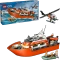 LEGO City - Rettungsboot der Küstenwache mit Hubschrauber Vorschaubild