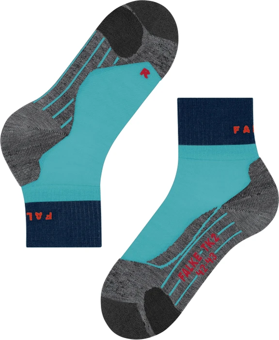 Falke TK2 Short Wandersocken türkis (Herren)