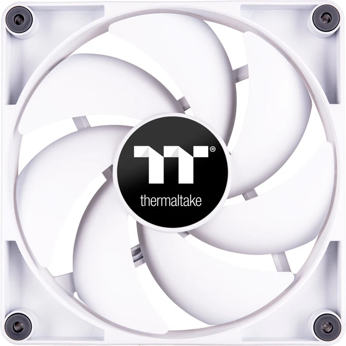 Thermaltake CT120 Snow White, weiß, 120mm, 2er-Pack