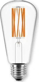 Blulaxa Filament LED Edison Birne E27 3.8W/830