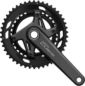 Shimano CUES FC-U6030-2 46/32 Zähne Kurbelgarnitur 165mm schwarz
