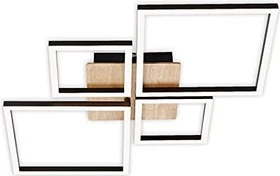 Briloner Frame LED Deckenleuchte 48W 75cm schwarz