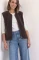Street One Teddy mit Zipper und Corddetails Weste (Damen) Vorschaubild