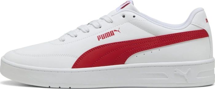 Puma Court Classic Clean puma white/for all time red
