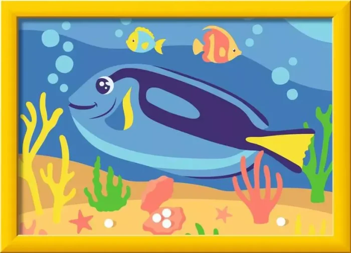 Ravensburger Malen nach Zahlen CreArt Doktorfisch