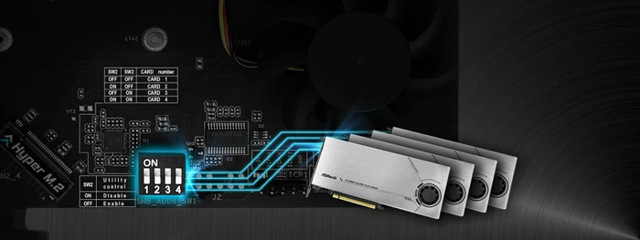 ASRock Hyper Quad M.2 Card