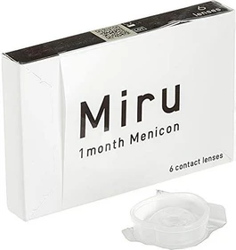Menicon Miru 1month Menicon, -6.00 Dioptrien, 6 Stück