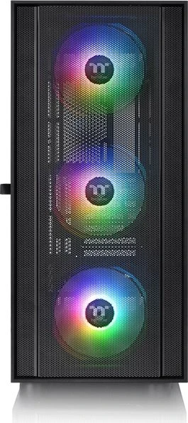 Thermaltake H570 TG ARGB, schwarz, Glasfenster