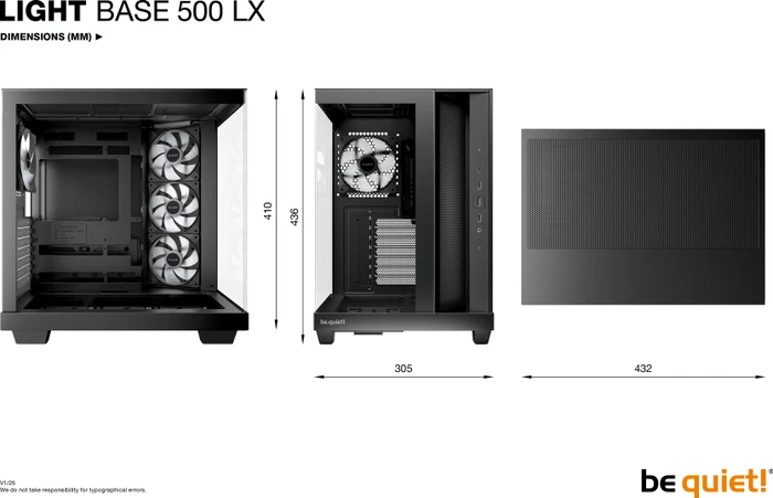 be quiet! Light Base 500 LX review: una torre panorámica amplia y cómoda be quiet! Light Base 500 LX review: una torre panorámica amplia y cómoda