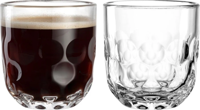 Leonardo Gocce 1. Variante Kaffeeglas, 2 Stück (055182)