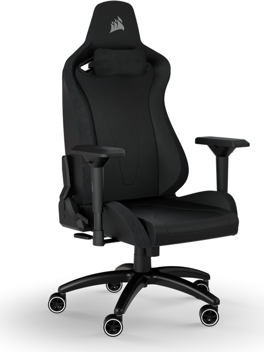 Corsair TC200 Plush Leatherette Gamingstuhl, schwarz