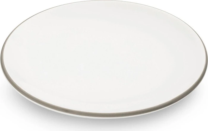 Gmundner Keramik Grauer Rand Kaffee Unterteller Cup 15cm