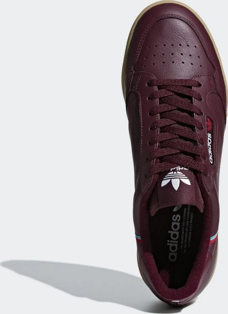 adidas Continental 80 collegiate burgundy/scarlet/hi-res aqua