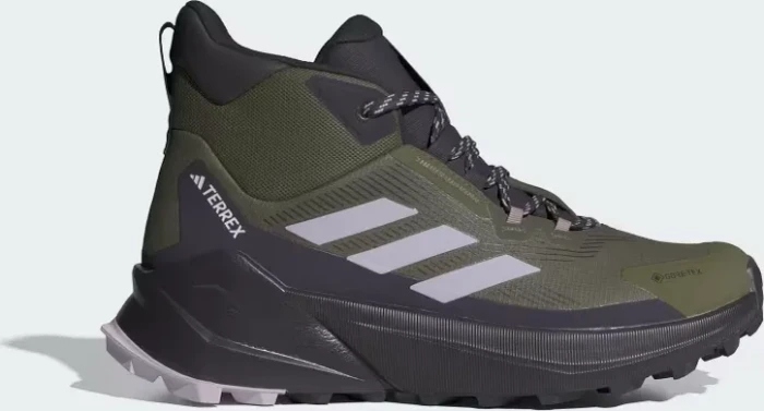 adidas Terrex Trailmaker 2.0 Mid GTX olive strata/silver dawn/aurora black (Damen)