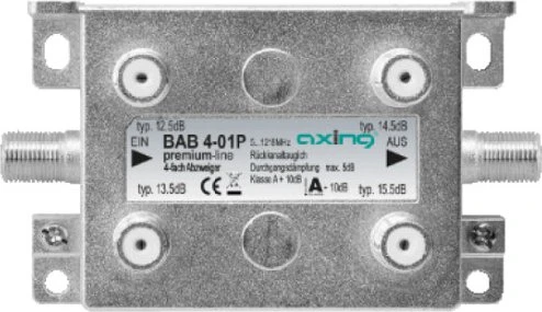 Axing BAB 4-01 4-fach BK-Abzweiger