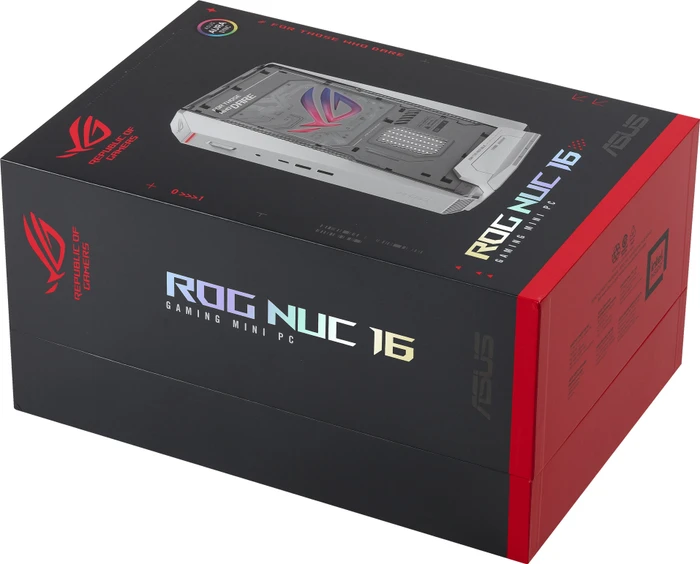 ASUS ROG NUC 16 - Jean Canyon - RNUC16JNK9X28AA2W, weiß, Core Ultra 9 290HX Plus, 32GB RAM, 2TB SSD, GeForce RTX 5080, EU-Netzkabel