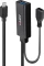 Lindy USB 3.0 aktives Verlängerungskabel, USB-C [Stecker] auf USB-A [Buchse]/USB-C [Buchse], 5m Vorschaubild