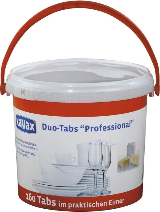 Xavax Duo-Tabs Professional Geschirrspültabs, 160 Stück