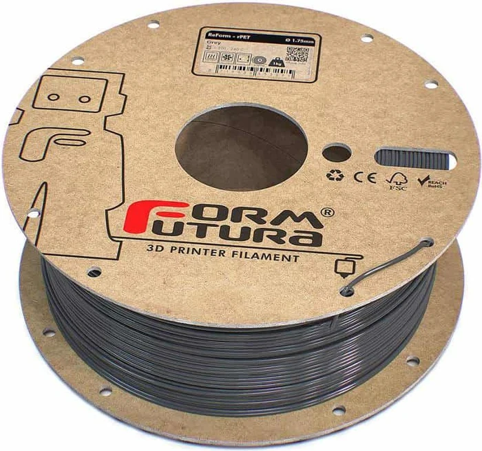 Formfutura ReForm rPET, grey, Spule, 1.75mm, 1.00kg