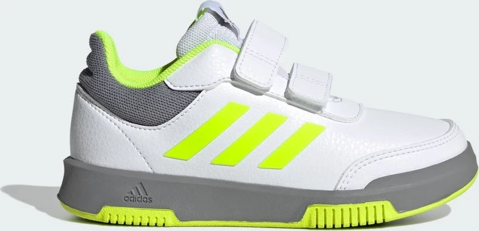 adidas Tensaur Hook and Loop cloud white/lucid lemon/grey three (Junior)