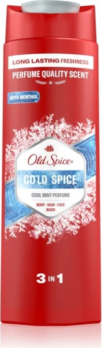 Old Spice Cold Spice 3in1 Duschgel & Shampoo, 400ml