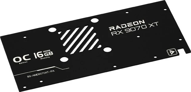 Barrow AMD Radeon RX 9070 XT Full Coverage GPU Water Block schwarz, ASRock RX 9070 XT Taichi 16GB OC