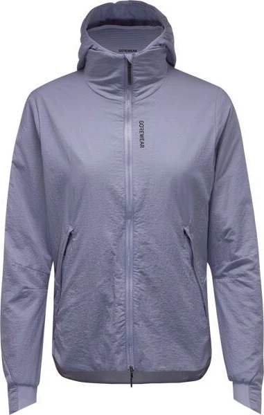 Gore Wear Concurve Windstopper Hooded Laufjacke amethyst grey (Damen)