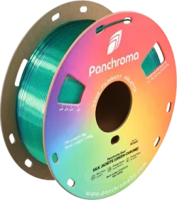 Polymaker Panchroma Dual Silk PLA, Jadeite (Green-Chrome), Spule, 1.75mm, 1.00kg