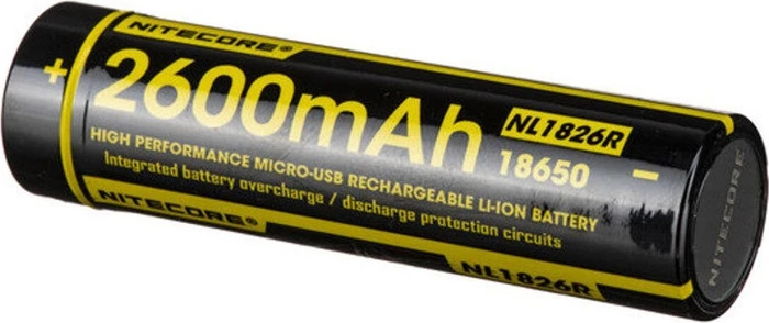 Nitecore NL1826R Li-Ion 18650 2600mAh