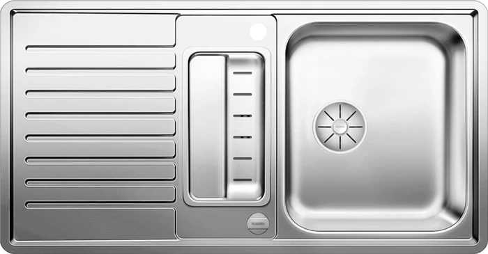 Blanco Classic Pro 5 S-IF InFino Becken reversibel mit Ablauffernbedienung edelstahl