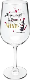 Sheepworld Weinglas All you need is Wine! 400ml