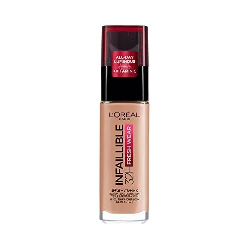L'Oréal Infaillible 32H Fresh Wear Make-Up Foundation 160 rose linen LSF25, 30ml
