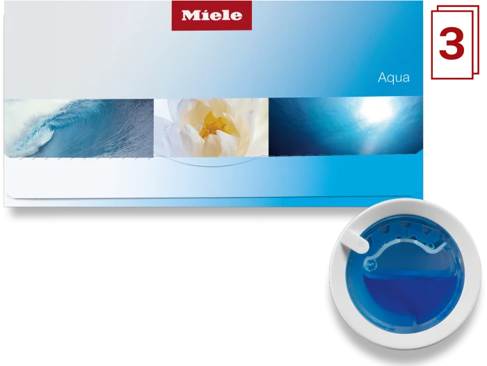 Miele FA A 452 L Aqua Duftflakon für Wäschetrockner, 3 Stück