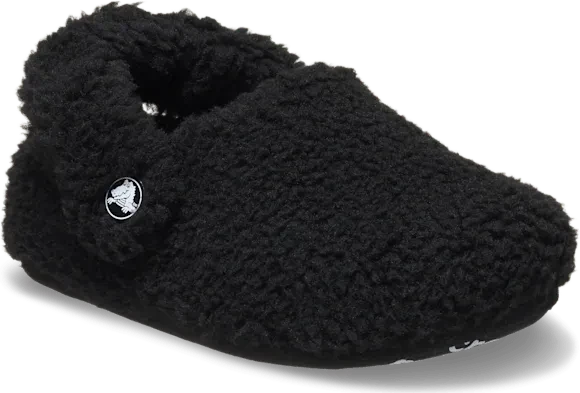 Crocs Classic Cozzzy Slipper schwarz (Junior)