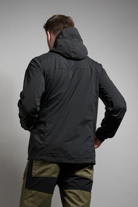 Tatonka Lajus Hooded Funktionsjacke dark black (Herren)