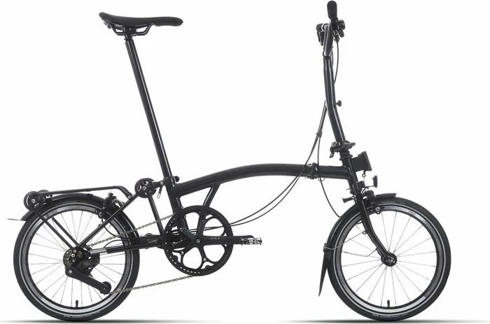 Brompton P-Line Explore midnight black metallic