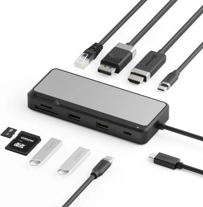 Alogic Fusion Pro AXIS USB-C Dual Display Dock, USB-C 3.0 [Stecker]