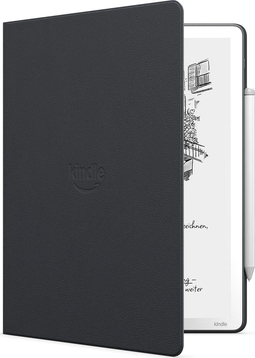 Amazon Schutzhülle für Kindle Scribe, Leder, graphit