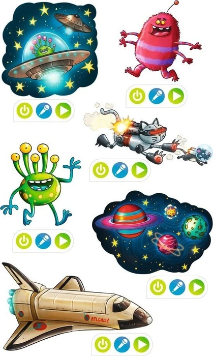 Ravensburger tiptoi Create Sticker Weltall