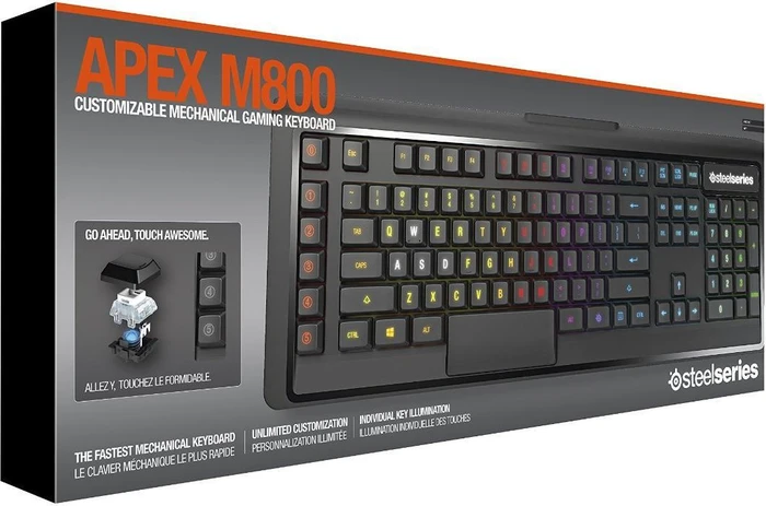 SteelSeries Apex M800, SteelSeries QS1, USB, DE