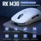 RK Royal Kludge M30 Wireless Gaming Mouse, weiß/blau, USB/Bluetooth Vorschaubild