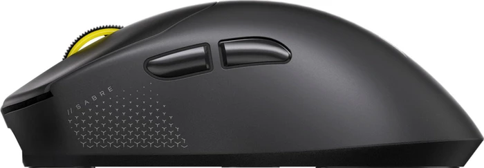 Corsair Sabre v3 Pro PureVector Ultralight Ergo Wireless, schwarz, USB