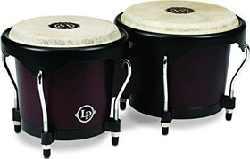 LP City Wood Bongos Dark Wood