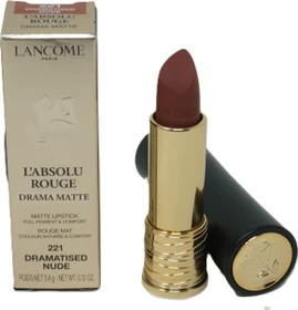 Lancôme L'Absolu Rouge Drama Matte Lippenstift New Edition 221 dramatised nude, 3.4g