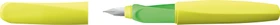 Pelikan Twist neongelb, rechte Hand/linke Hand, mittel, Faltschachtel