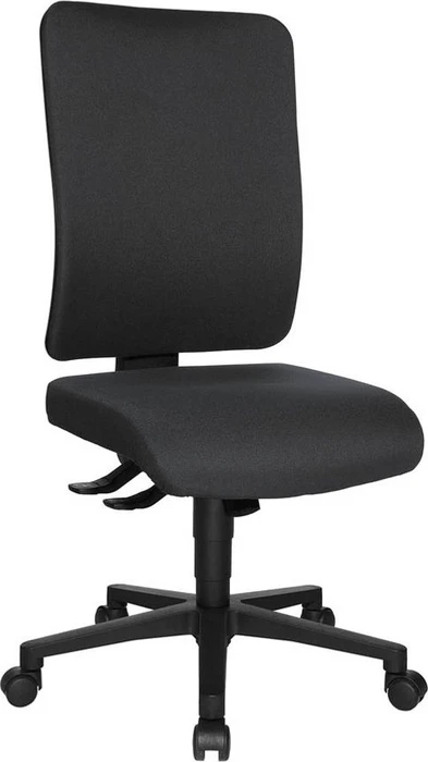 Topstar Bürostuhl "Open X (P)" ohne Armlehnen Stoffrücken grau