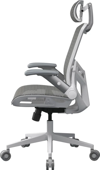 Cougar Speeder One White Gamingstuhl, weiß/grau